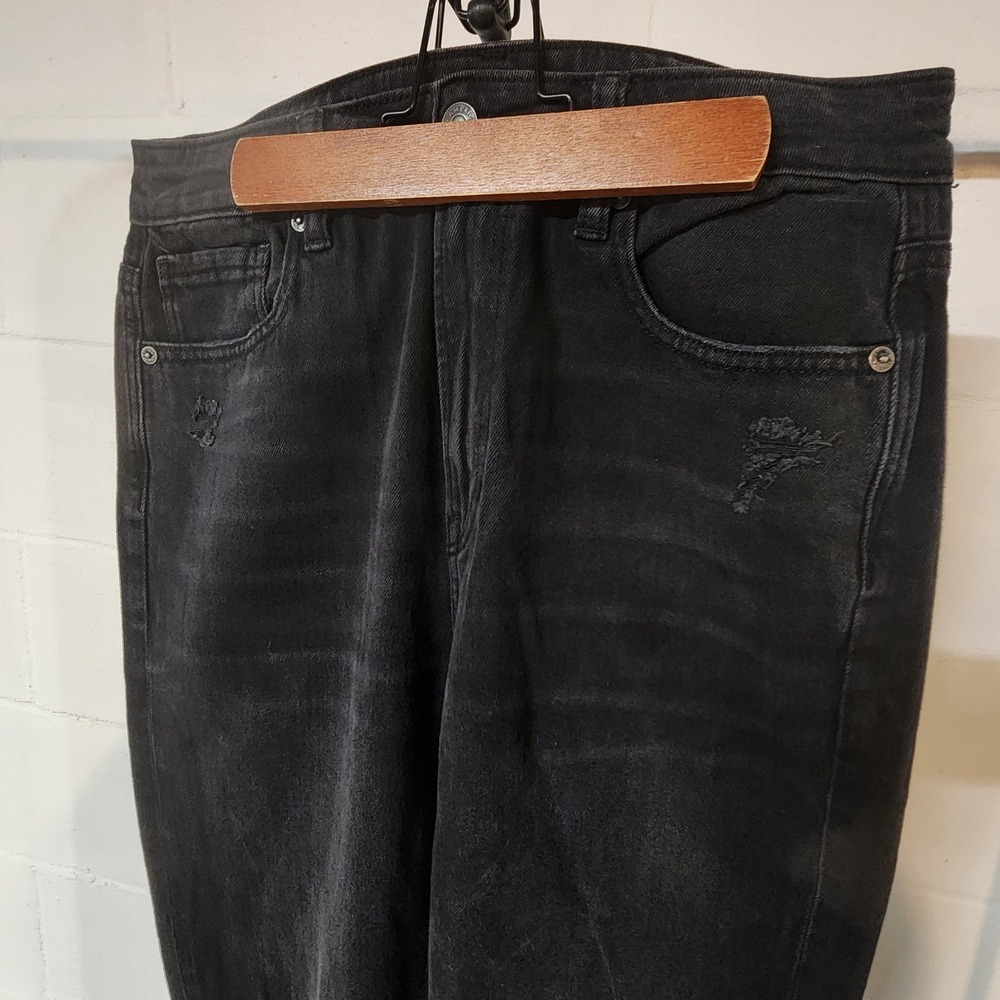 American Eagle Outfitters Black Straight Leg Jeans
